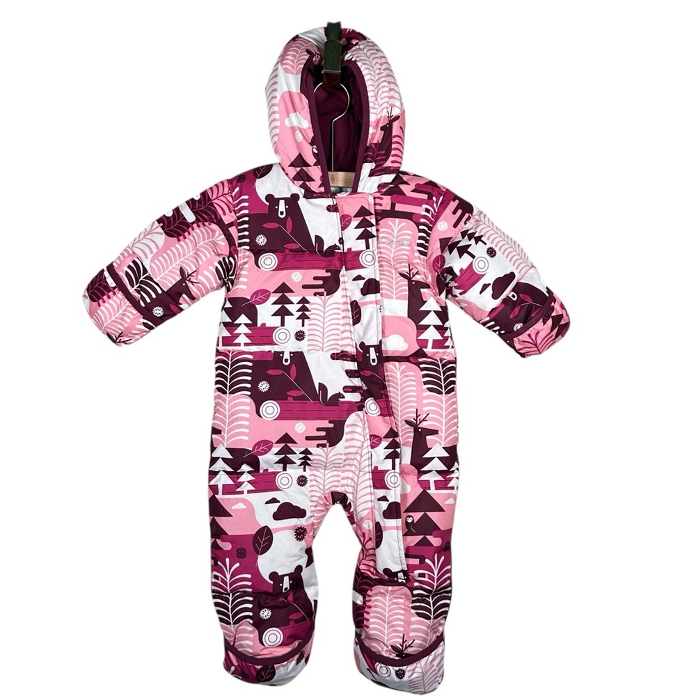 COLUMBIA Snuggly Bunny Duck Down Bunting Snowsuit - Picture 2 of 10